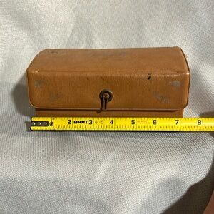 5 Piece Vintage Kiwi Horsehair Shoe Shine Brush Travel Kit